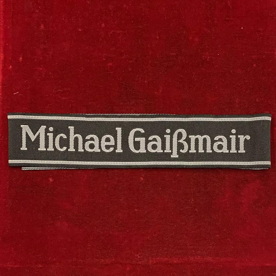 Reggimento (12°) MICHAEL GAISSMAIR - (SS-Gebirgs-Jäger) da tr. in seta