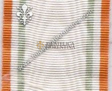 Nastrino Benemerenza Croce Rossa Italiana (colore rosso ai lati)