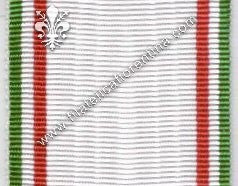 Nastrino Benemerenza Croce Rossa Italiana (colore verde ai lati)