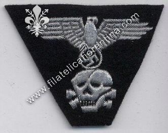 Aquila e totenkopf da Ufficiale SS - in canottiglia
