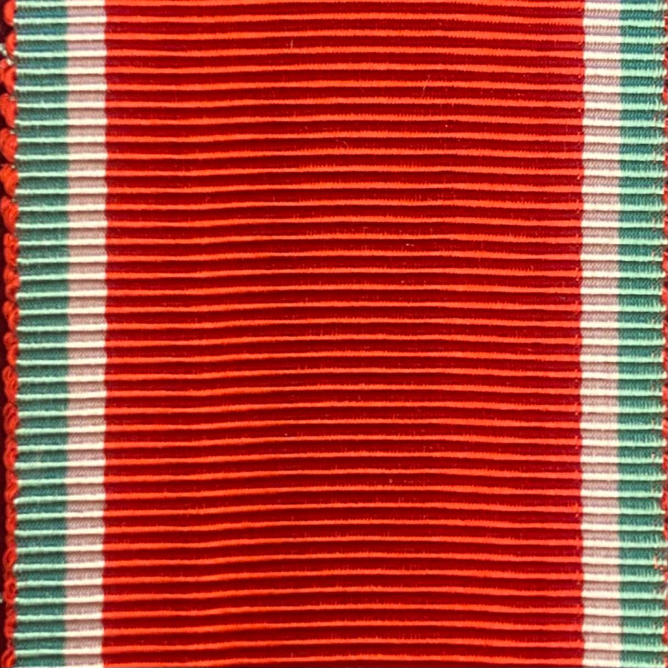 Nastrino per la medaglia dell' Ordine della Stella Al Merito Coloniale